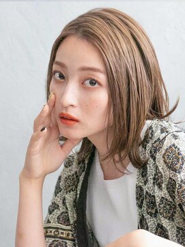 アース 三田南ウッディタウン店(HAIR&MAKE EARTH) 洗練ウェットミディアム