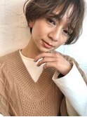 柔らかな質感のショートボブ【HEAT by UNCUT&LOUNGE 渋谷