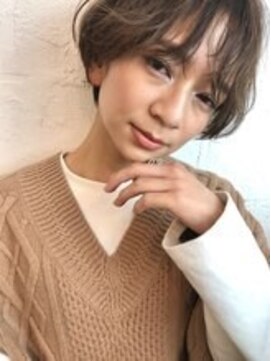 ヒート バイ アンカットラウンジ 渋谷(HEAT by UNCUT&LOUNGE) 柔らかな質感のショートボブ【HEAT by UNCUT&LOUNGE 渋谷