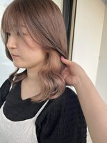 アイスプロドバイブルーム 木更津店(ice prod by bloom)&nbsp;ミディアムヘア/デザインカラー/フェイスフレーミング/木更津