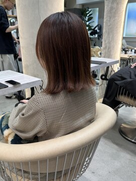 ロンドネートゥル 新潟(Lond naitre) 伸ばしかけの方におすすめくびれボブ