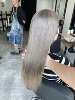 ラフ 難波店(LAFF) #黒髪#ボブルフ#ネビージュ#小顔#ワンレン