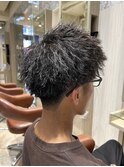 メンズカット／メンズパーマ／ツイストスパイラルパーマ