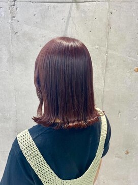 ジオ 国分寺(the O's) 黒髪/前髪パーマ/グレーベージュ/レイヤーロング/インナーカラー