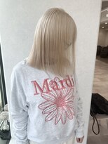 ムク 横浜店(muku) ホワイトベージュ ケアブリーチ ダブルカラー