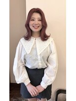 ロチカバイドールヘアー 心斎橋(Rotika by Doll hair) pink beige