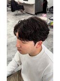 波巻きニュアンス×ダウンパーマ
