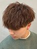 【ご新規様限定】 《メンズカット＋ワンカラー》 ￥8,500 ＃ニュアンスパーマ