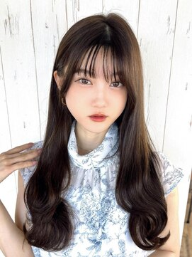 アグ ヘアー レリー 勝田台店(Agu hair lelie) 《Agu hair》うる艶毛先カール×numberA.アクアバームセラム