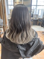 ルチア ヘア ステラ 京都店(Lucia hair stella)&nbsp;透明感カラー/バレイヤージュ/ベージュ/学割U24/京都/河原町