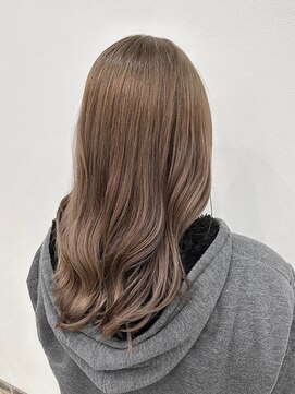 ヘアーアンドエステ ハラダ 滝ノ水店(Hair&Esthe Harada) モカベージュ/ロングレイヤー