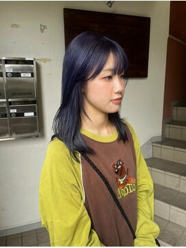 コレットヘアー ザモリオカ(Colette HAIR the MORIOKA) ♪ネイビーブルー♪