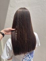 アジールヘア 北千住駅西口店(agir hair)&nbsp;ブリーチなしダブルカラーアッシュベージュカラー北千住