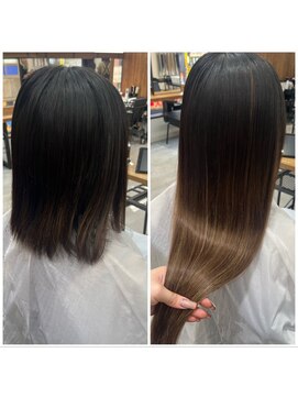 ネクスト 池袋(NEXT) エクステ/ロングヘア/シールエクステ80枚/池袋