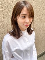 ソワリー 栄(THOiRY)&nbsp;● THOiRY女性らしい柔らかヘア似合わせ小顔ゆる巻きロング