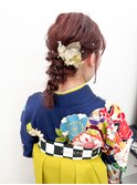 【Anli☆岩瀬萌】袴 着付け あみおろし ヘアセット