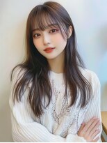 ジルバイジゼル(JILL by GiseL)&nbsp;流れる顔まわり＋グレージュ