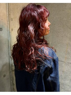 メーヴェ(Mowen) 南堀江 mowen レッド プードル仕上げ