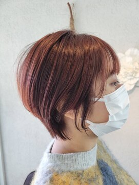 アイズクリーム(I's CREAM) ピンクブラウン/似合わせショートボブ