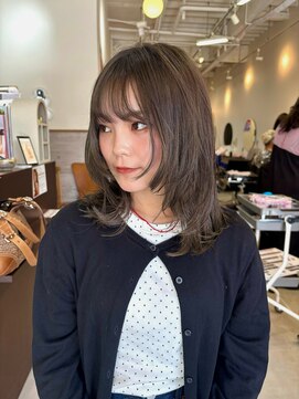 ラック 津田沼(LUCK) グレージュとレイヤー/ダブルカラーインナーカラーケアブリーチ