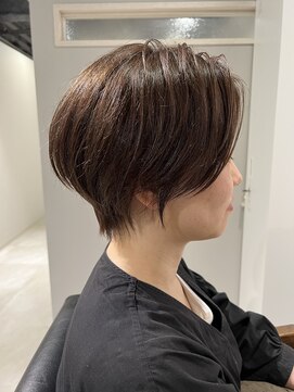 ピアーネ 三宮トアロード店(PIANE) 本人も周りも気分が上がるショートヘア◇オリーブグレージュ