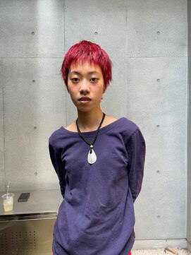 ヴァーディ オモテサンドウ(Vardy omotesando) red/赤髪