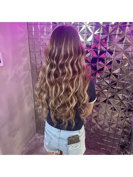 ラブスタシー 小倉店 #シールエクステ#エクステ#ハイライト