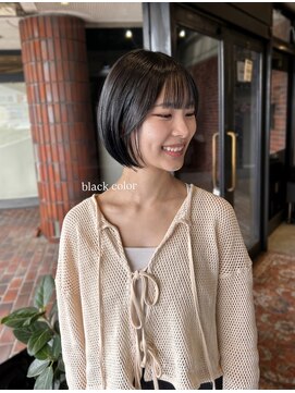 ギルド(Guild) 大人っぽい黒髪ボブ