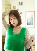 切りっぱなしボブ