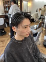 アンカー(ANCHOR)&nbsp;MEN’S HAIR/サーフカール/刈り上げセンターパート/印西