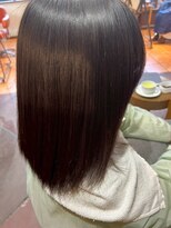 ダアッカ(da acca)&nbsp;【髪質改善、ナチュラルブラウン】河原町/三条/縮毛矯正/艶髪