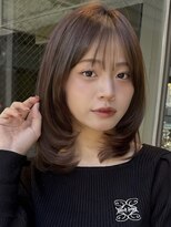 ミンクスリッカ 表参道(MINX RICCa) 【大人可愛い】内巻きミディx小顔レイヤー