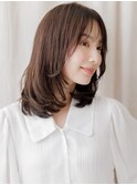 くびれヘアダークグレージュシャギーカットTd3越谷20代30代40代