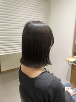 クリック(Click) 着物ヘア/大人ガーリー/ダークアッシュ/似合わせカット/小倉
