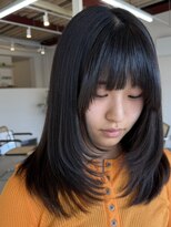 ニュイ 木更津(nuit)&nbsp;ワンホンレイヤー/ミルクティーブロンド/ダークブルー/木更津