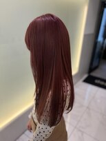 スウィープ 平尾(sweep) 髪質改善カラーチェリーピンク