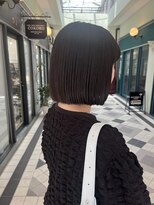 ココロ(COKORO)&nbsp;切りっぱなしボブ_酸性縮毛矯正_ミニボブ