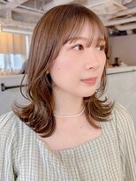 マッシュ チャヤマチ(MASHU chayamachi)&nbsp;透明感カラー/ブリーチなし/オリーブブラウン/大阪梅田