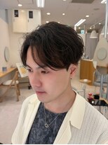 ハニー 町田(HONEY)&nbsp;ニュアンスパーマ ブラウンカラー