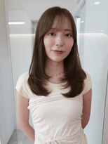 ノイ 銀座(noi)&nbsp;顔周りレイヤーカットべージュカラーくびれレイヤーカット
