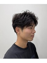 マーレ 下関店(mare)&nbsp;下関 フェザーパーマ フェザーショート