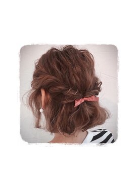 サンシップ(sun ship) ハーフアップアレンジ★