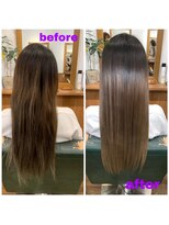 カットアンドスタイル クラウン(Cut&Style CLOWN)&nbsp;質感矯正【ミネコラ】で髪質改善［横浜／横浜駅］