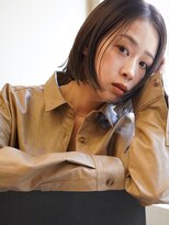 ヌース(NOUS)&nbsp;【NOUS】切りっぱなしボブ/ショートヘア/大人ヘア/20代30代40代