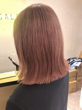 エイト 福岡天神店(EIGHT fukuoka) ピンクベージュ