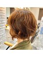 テラ 八幡山(TERRA) コテで巻いたようなパーマが得意です!