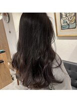 アルマヘアー(Alma hair by murasaki)&nbsp;◎ダークラベンダーカラーのロングスタイル◎
