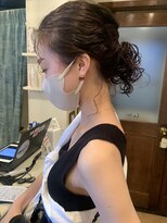 ラレイ(Lalei) *スパイラルパーマ ラフなポニーテール 表参道