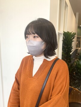 ラグ バイ シゲルカットクラブ 神田久志本店(lag) オリーブグレージュ♪