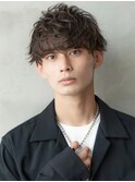束感/ツーブロック/黒髪/短髪/刈り上げ/センターパート/モテる